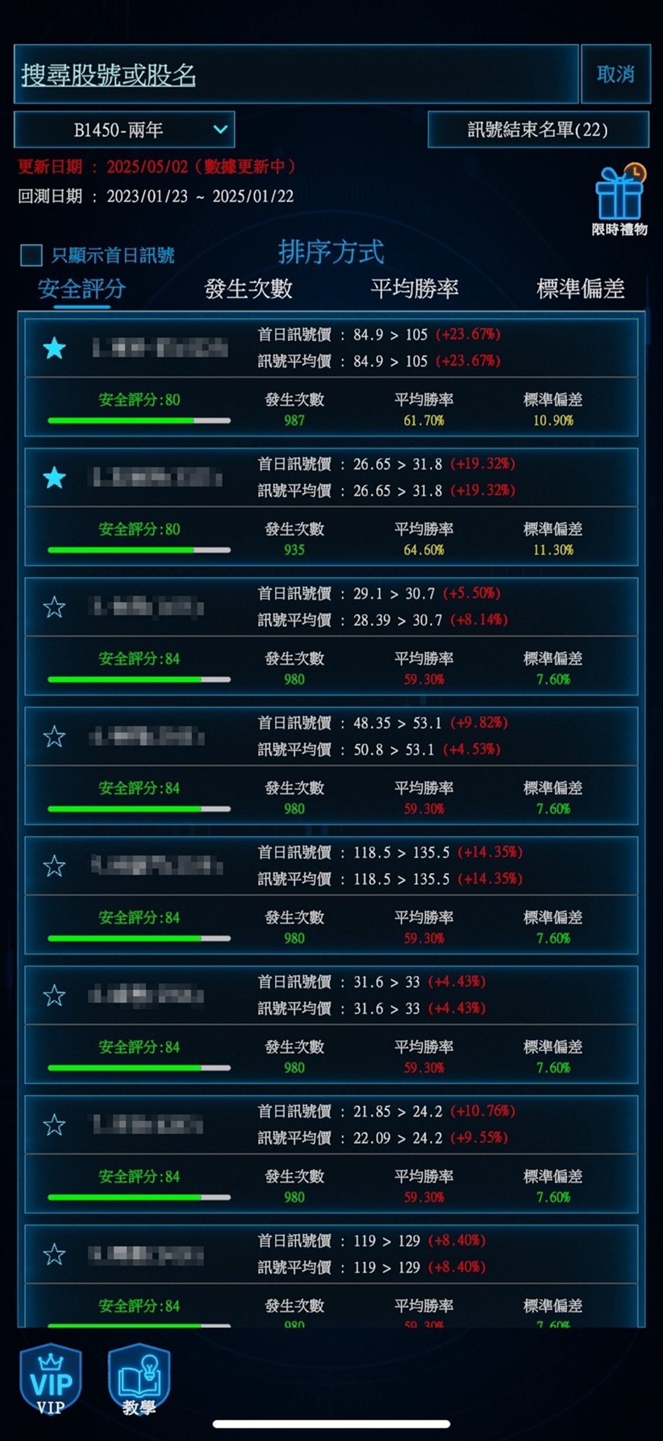 股市Coding 主畫面預覽